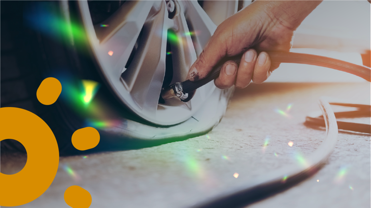 las llantas se desinflan muy seguido